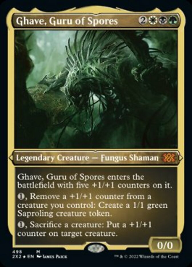 Ghave, Guru of Spores (Foil Etched) [Double Masters 2022] | L.A. Mood Comics and Games