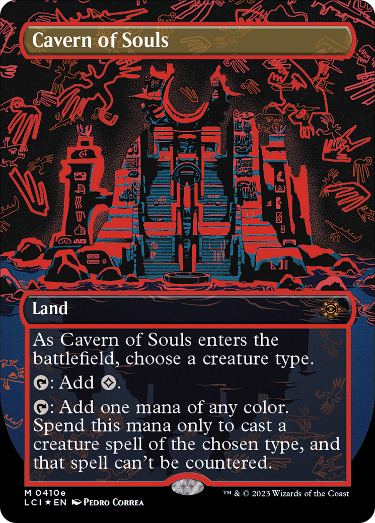 Cavern of Souls (0410e) (Borderless) [The Lost Caverns of Ixalan] | L.A. Mood Comics and Games