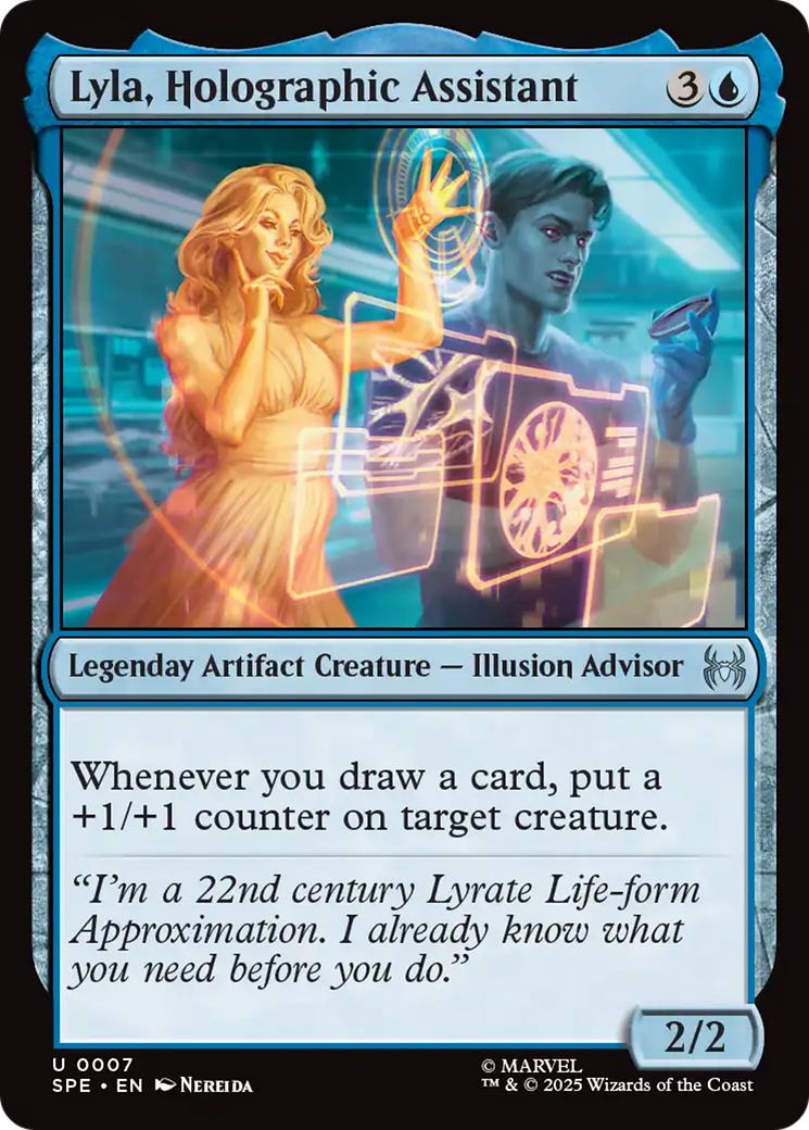 Lyla, Holographic Assistant [Marvel's Spider-Man: Eternal-Legal] | L.A. Mood Comics and Games