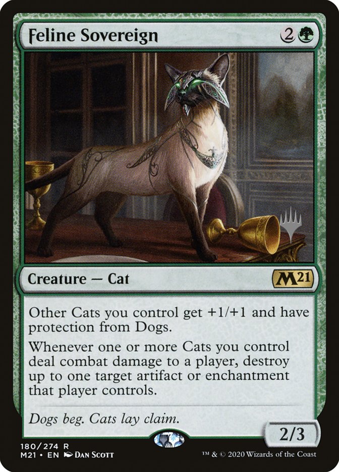 Feline Sovereign (Promo Pack) [Core Set 2021 Promos] | L.A. Mood Comics and Games