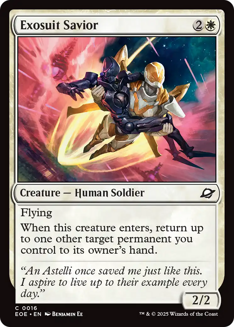 Exosuit Savior [Edge of Eternities] | L.A. Mood Comics and Games