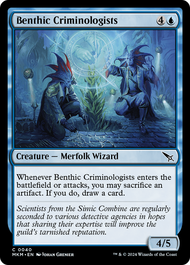 Benthic Criminologists [Murders at Karlov Manor] | L.A. Mood Comics and Games
