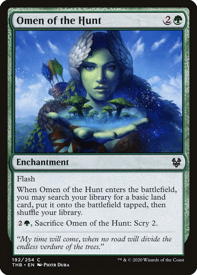 Omen of the Hunt [Theros Beyond Death] | L.A. Mood Comics and Games