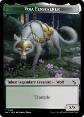 Detective // Voja Fenstalker Double-Sided Token [Murders at Karlov Manor Tokens] | L.A. Mood Comics and Games