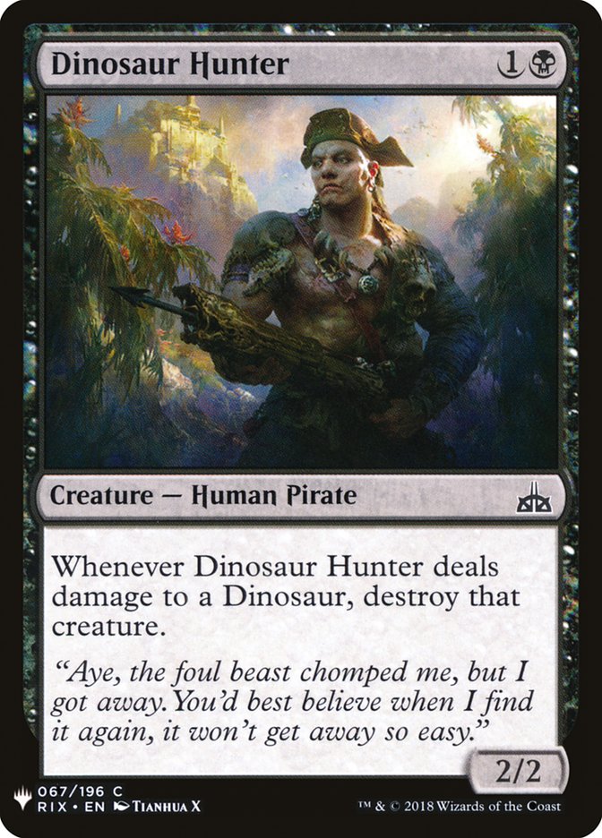 Dinosaur Hunter [Mystery Booster] | L.A. Mood Comics and Games