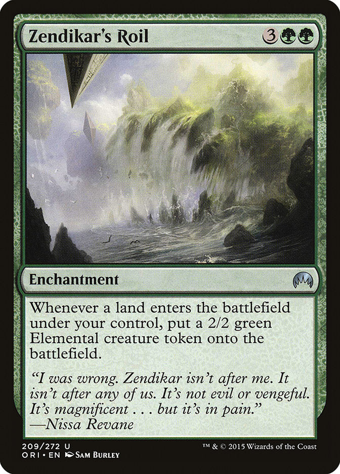 Zendikar's Roil [Magic Origins] | L.A. Mood Comics and Games