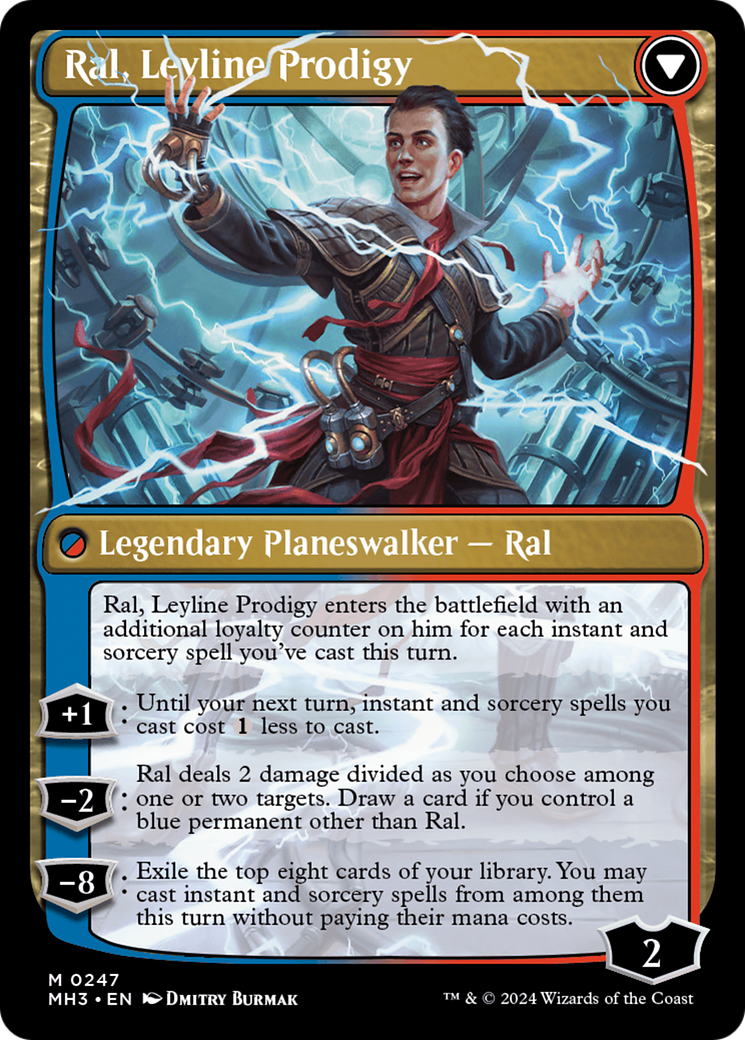 Ral, Monsoon Mage // Ral, Leyline Prodigy [Modern Horizons 3] | L.A. Mood Comics and Games