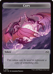Karox Bladewing // Copy Double-Sided Token [Tarkir: Dragonstorm Commander Tokens] | L.A. Mood Comics and Games