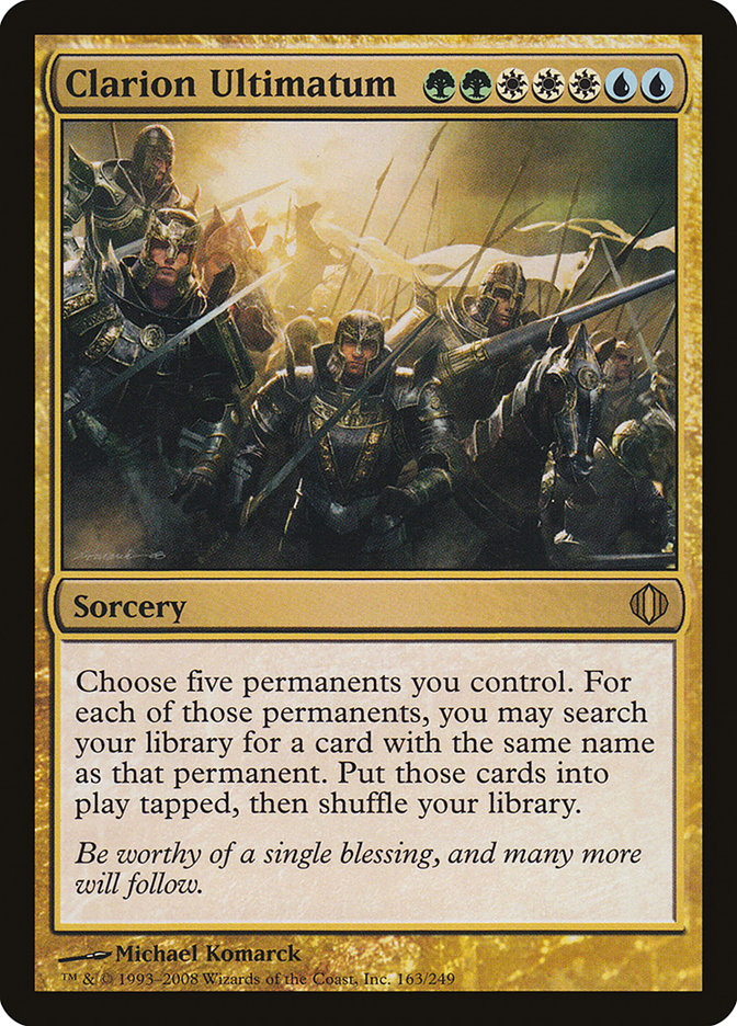 Clarion Ultimatum [Shards of Alara] | L.A. Mood Comics and Games