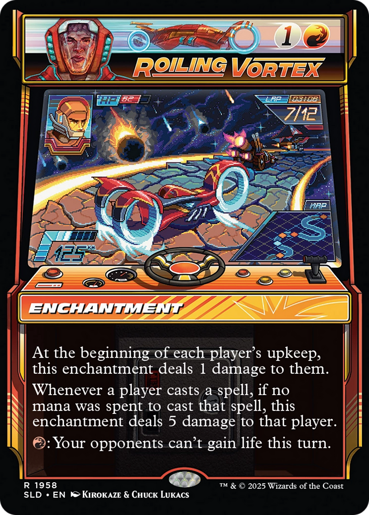 Roiling Vortex (Rainbow Foil) [Secret Lair Drop Series] | L.A. Mood Comics and Games