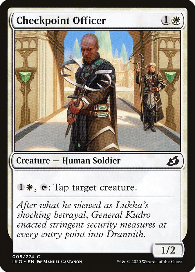 Checkpoint Officer [Ikoria: Lair of Behemoths] | L.A. Mood Comics and Games