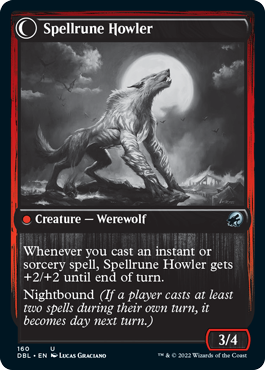 Spellrune Painter // Spellrune Howler [Innistrad: Double Feature] | L.A. Mood Comics and Games