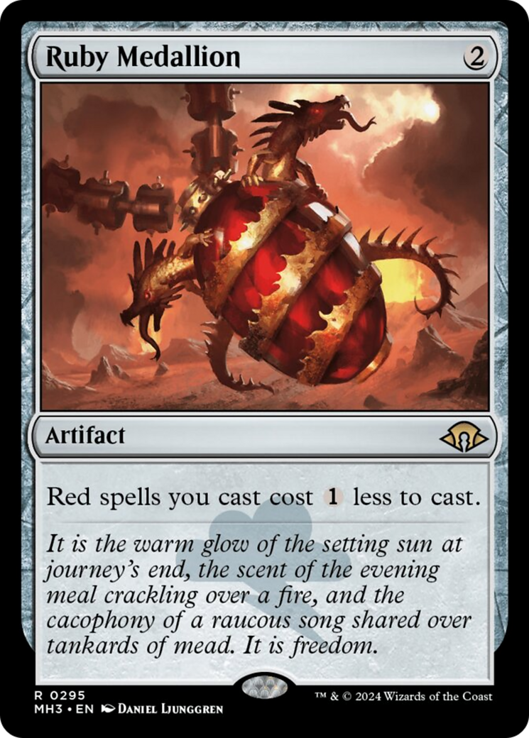 Ruby Medallion [Modern Horizons 3] | L.A. Mood Comics and Games