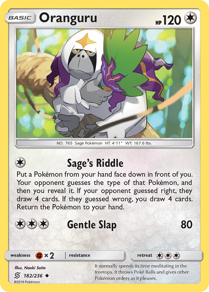 Oranguru (182/236) [Sun & Moon: Unified Minds] | L.A. Mood Comics and Games