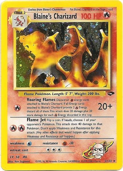 Blaine's Charizard (2/132) [Gym Challenge Unlimited] | L.A. Mood Comics and Games