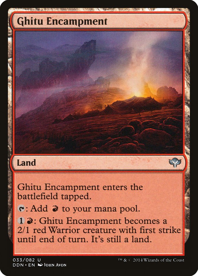 Ghitu Encampment [Duel Decks: Speed vs. Cunning] | L.A. Mood Comics and Games