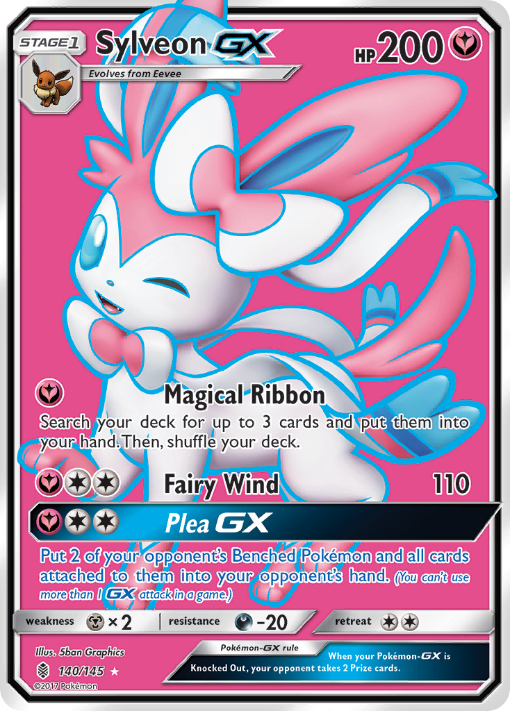 Sylveon GX (140/145) [Sun & Moon: Guardians Rising] | L.A. Mood Comics and Games
