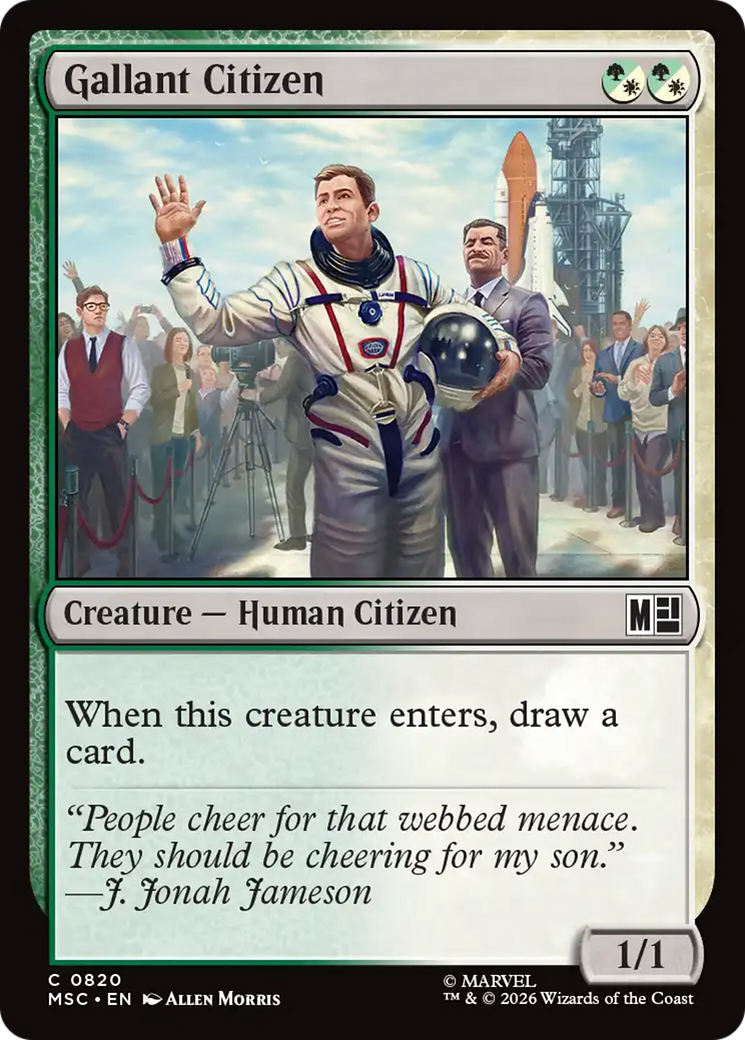 Gallant Citizen [Marvel Super Heroes Commander] | L.A. Mood Comics and Games