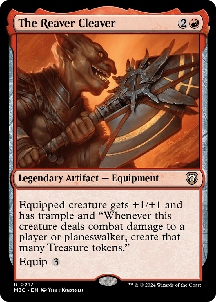 The Reaver Cleaver (Ripple Foil) [Modern Horizons 3 Commander] | L.A. Mood Comics and Games