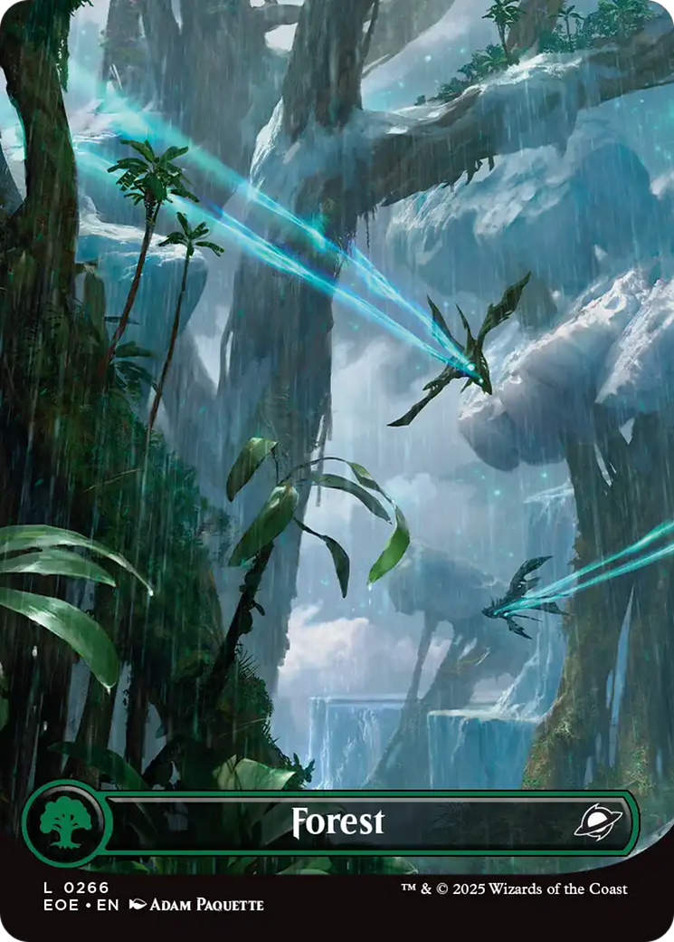 Forest (0266) (Borderless) [Edge of Eternities] | L.A. Mood Comics and Games
