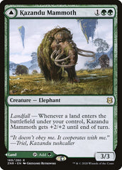 Kazandu Mammoth // Kazandu Valley [Zendikar Rising] | L.A. Mood Comics and Games