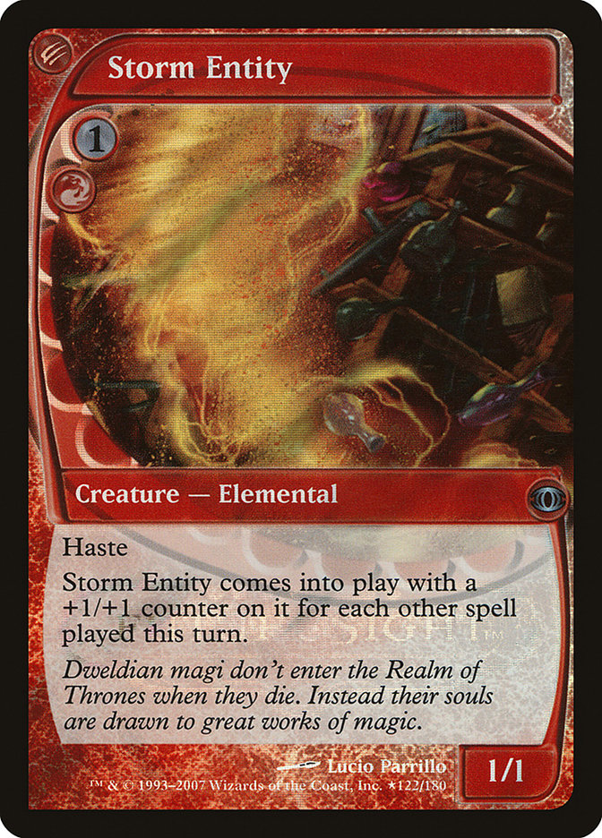 Storm Entity [Future Sight Promos] | L.A. Mood Comics and Games
