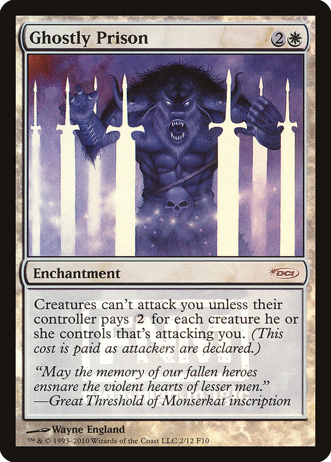 Ghostly Prison [Friday Night Magic 2010] | L.A. Mood Comics and Games