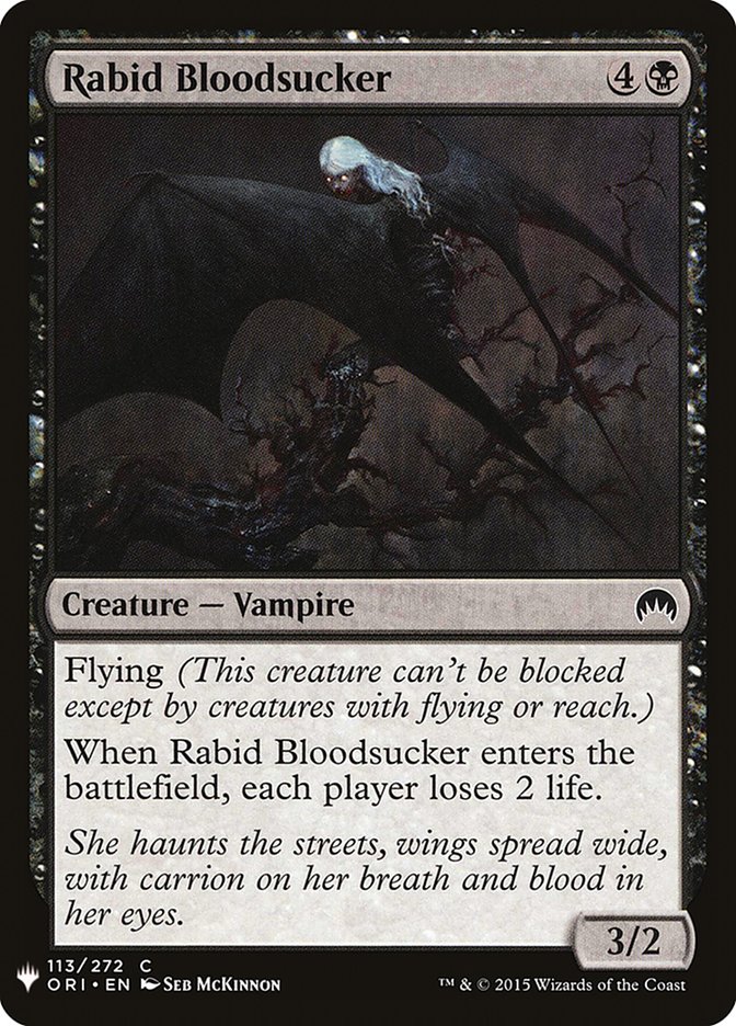 Rabid Bloodsucker [Mystery Booster] | L.A. Mood Comics and Games