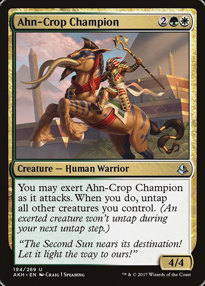 Ahn-Crop Champion [Amonkhet] | L.A. Mood Comics and Games