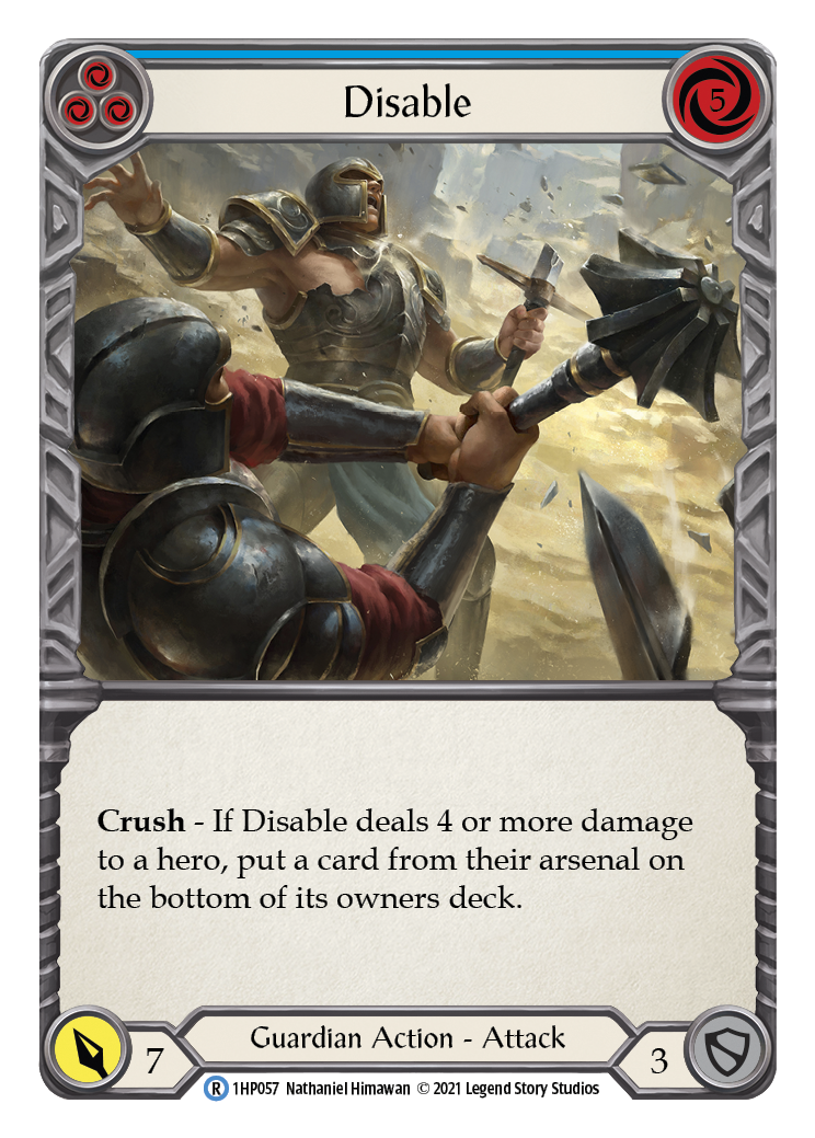 Disable (Blue) [1HP057] (History Pack 1) | L.A. Mood Comics and Games