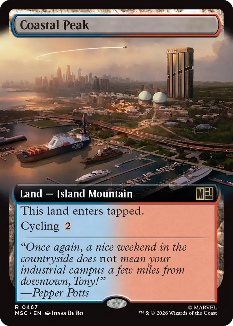 Coastal Peak (Extended Art) [Marvel Super Heroes Commander] | L.A. Mood Comics and Games