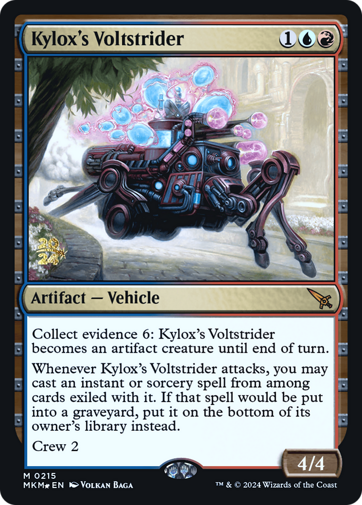 Kylox's Voltstrider [Murders at Karlov Manor Prerelease Promos] | L.A. Mood Comics and Games
