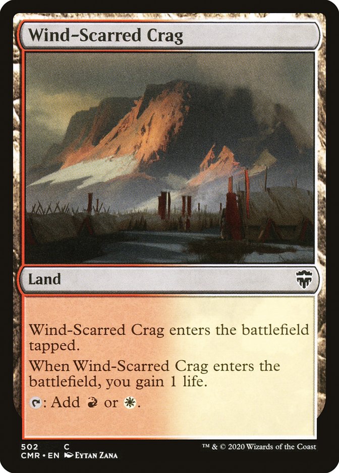 Wind-Scarred Crag [Commander Legends] | L.A. Mood Comics and Games