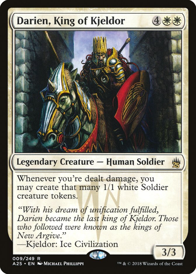 Darien, King of Kjeldor [Masters 25] | L.A. Mood Comics and Games