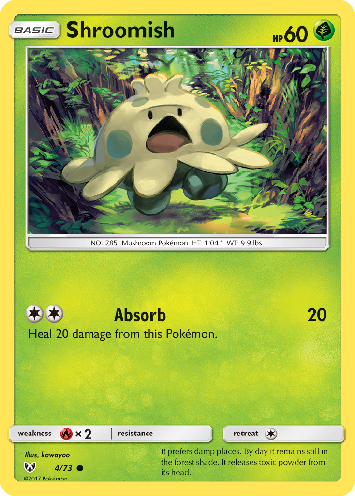 Shroomish (4/73) [Sun & Moon: Shining Legends] | L.A. Mood Comics and Games