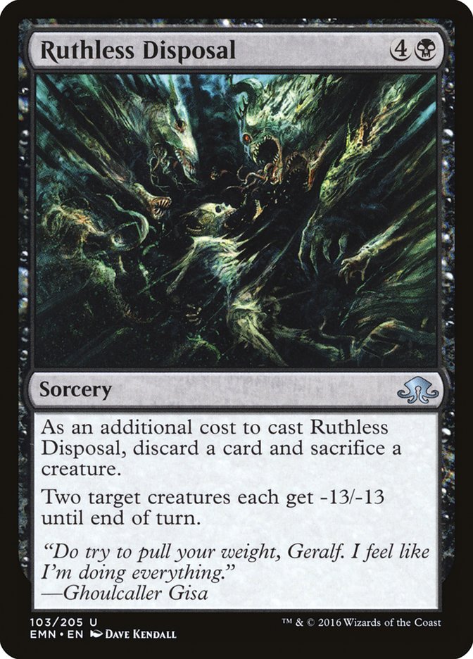 Ruthless Disposal [Eldritch Moon] | L.A. Mood Comics and Games