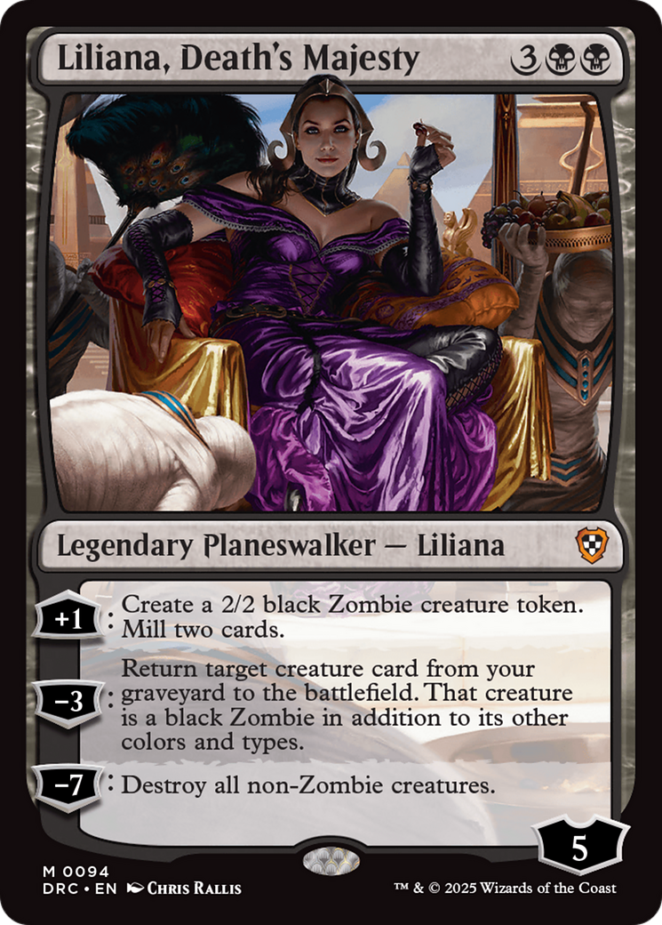 Liliana, Death's Majesty [Aetherdrift Commander] | L.A. Mood Comics and Games