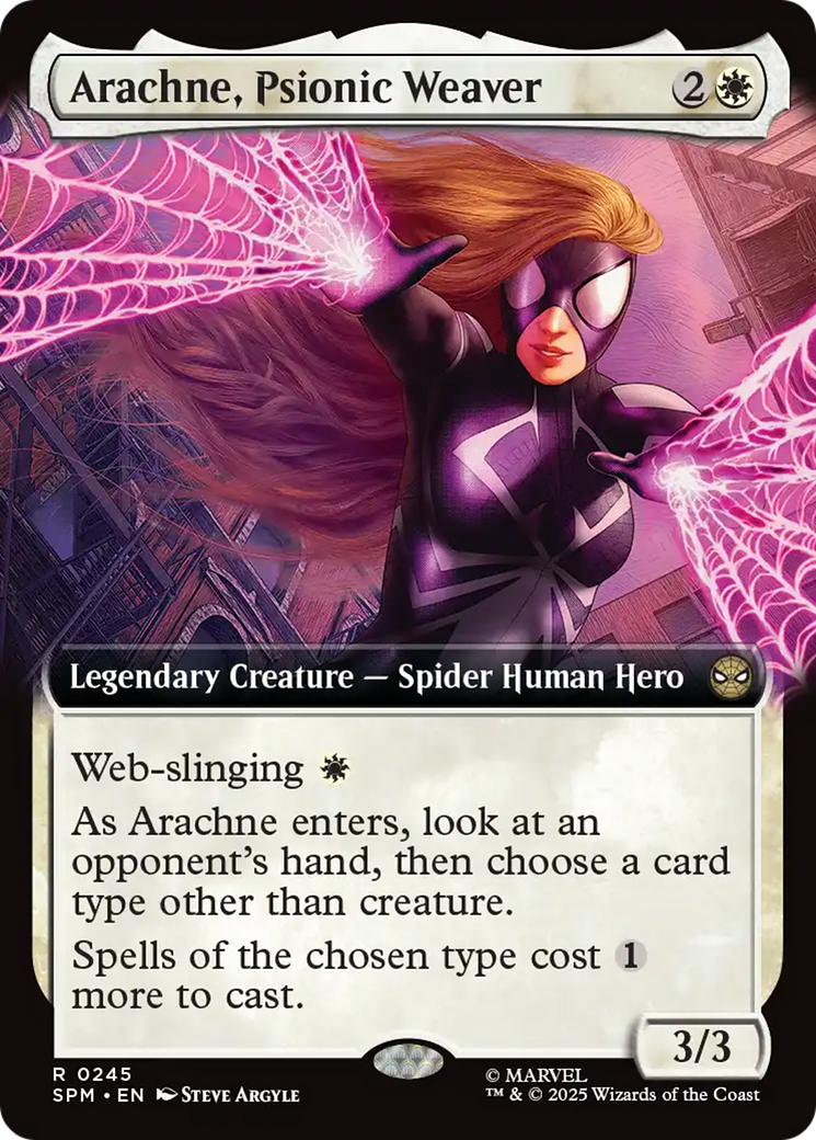 Arachne, Psionic Weaver (Extended Art) [Marvel's Spider-Man] | L.A. Mood Comics and Games