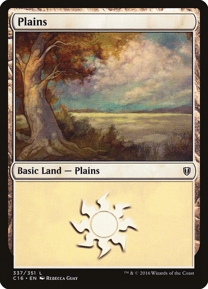Plains (337) [Commander 2016] | L.A. Mood Comics and Games