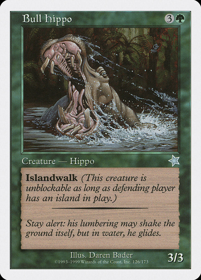 Bull Hippo [Starter 1999] | L.A. Mood Comics and Games