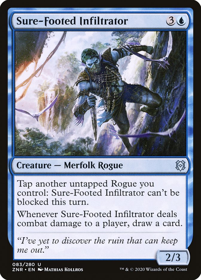 Sure-Footed Infiltrator [Zendikar Rising] | L.A. Mood Comics and Games