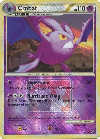 Crobat (14/95) (League Promo) [HeartGold & SoulSilver: Unleashed] | L.A. Mood Comics and Games