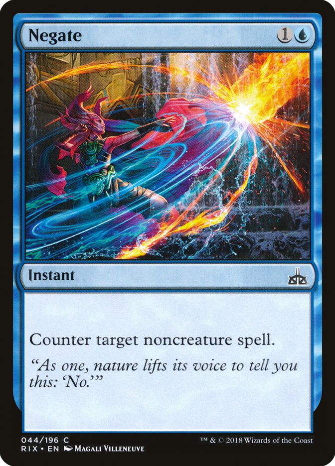 Negate [Rivals of Ixalan] | L.A. Mood Comics and Games