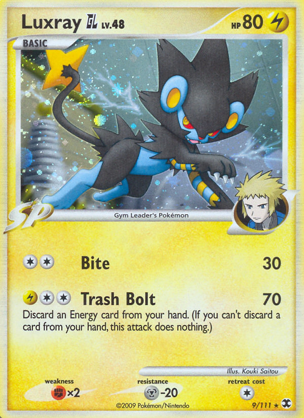 Luxray GL (9/111) [Platinum: Rising Rivals] | L.A. Mood Comics and Games