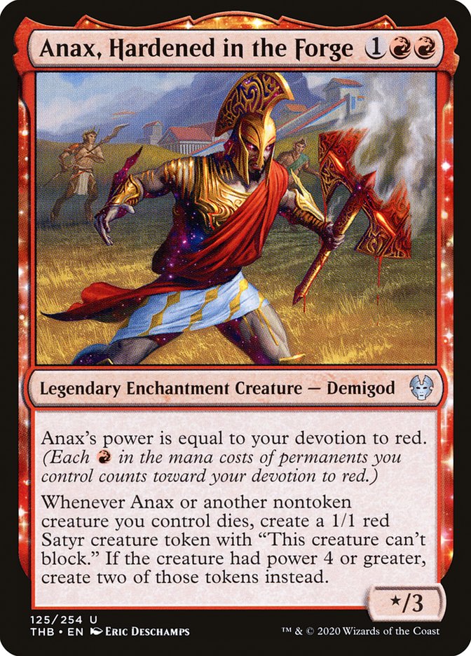 Anax, Hardened in the Forge [Theros Beyond Death] | L.A. Mood Comics and Games