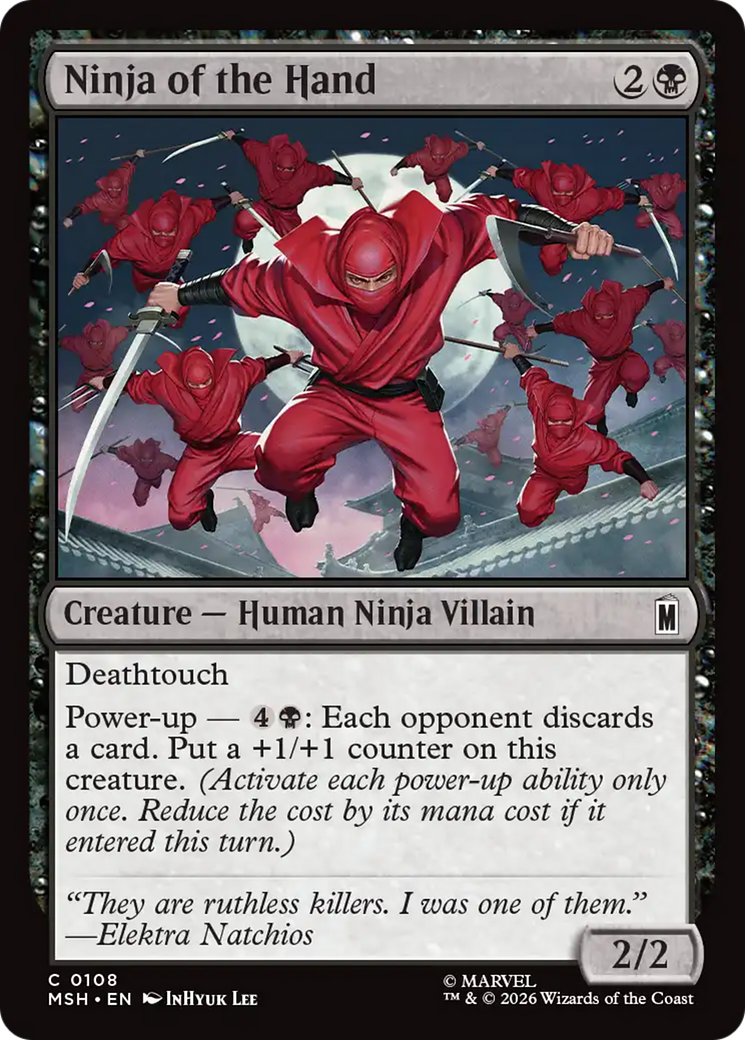 Ninja of the Hand [Marvel Super Heroes] | L.A. Mood Comics and Games