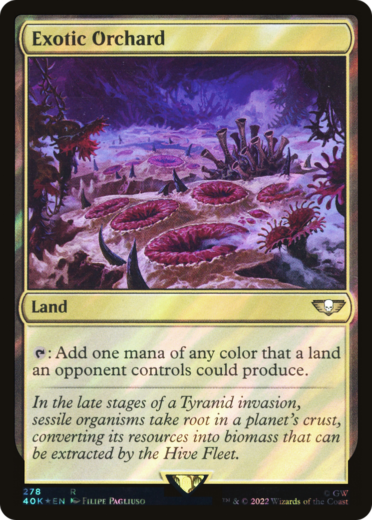 Exotic Orchard (Surge Foil) [Marvel Super Heroes Commander] | L.A. Mood Comics and Games