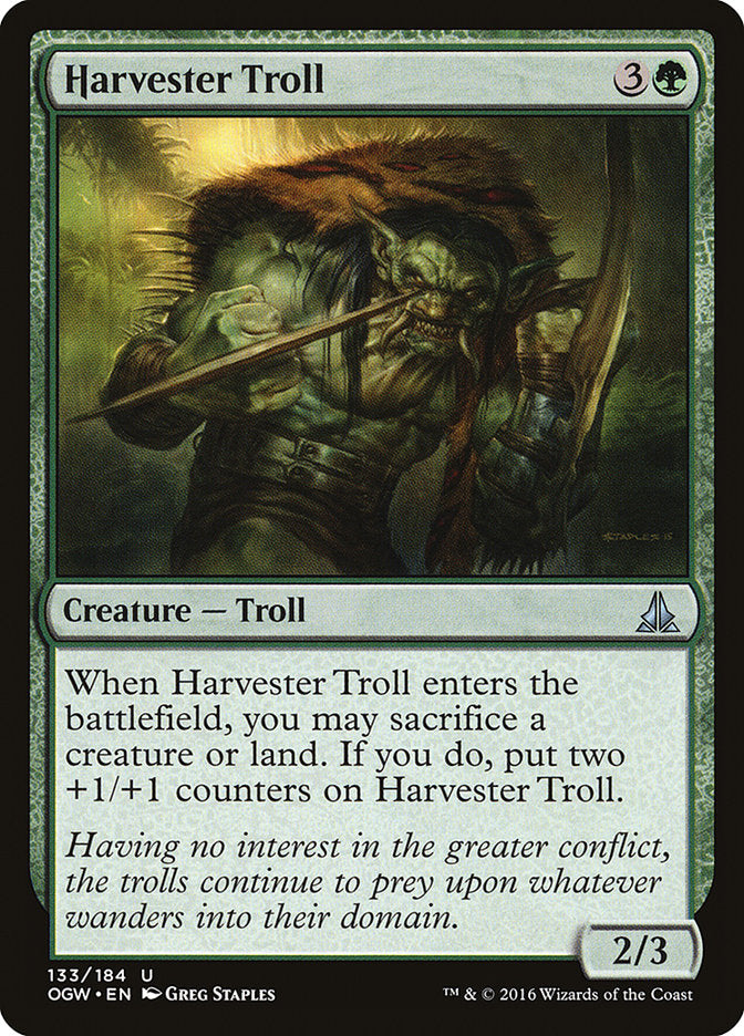 Harvester Troll [Oath of the Gatewatch] | L.A. Mood Comics and Games