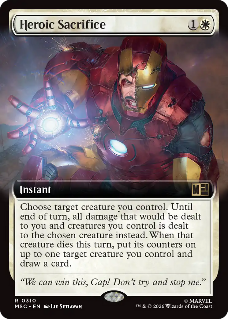 Heroic Sacrifice (Extended Art) [Marvel Super Heroes Commander] | L.A. Mood Comics and Games