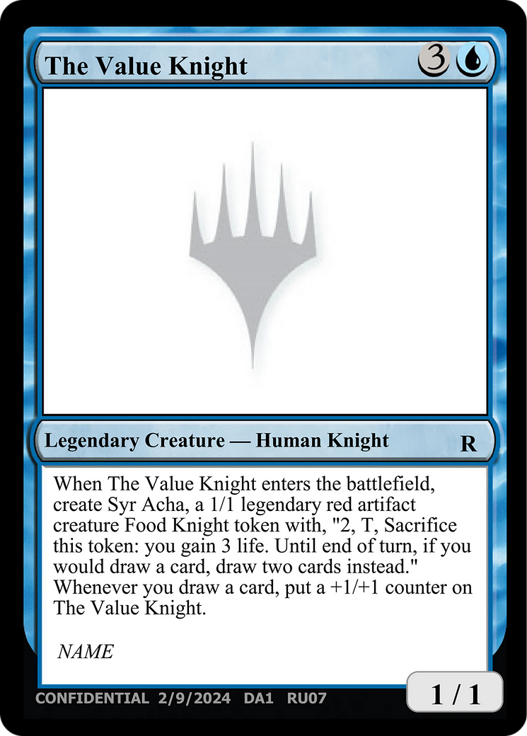 The Value Knight [Unknown Event] | L.A. Mood Comics and Games